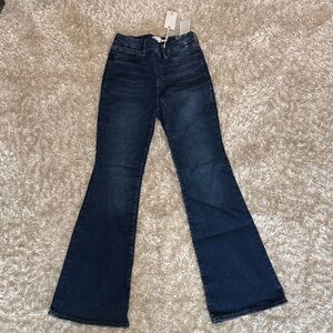 Good American Indigo Flare Jeans